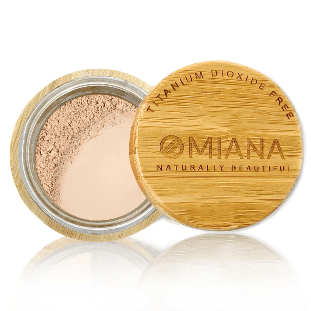 Omiana Beauty Foundation Comical / 6g ($5.67/g) Loose Powder Mineral Foundation - Without Mica, Titanium Dioxide, & More!