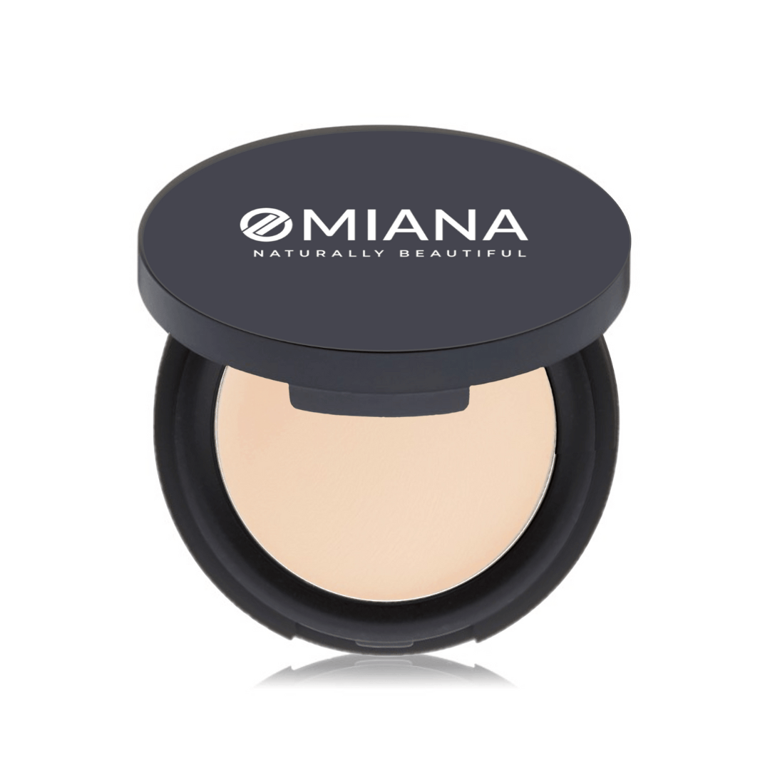 Omiana Cosmetics Concealer Ivory-Fair Adaptive Concealing Cream: Dewy, Medium to Full Coverage - Without Mica, & More!