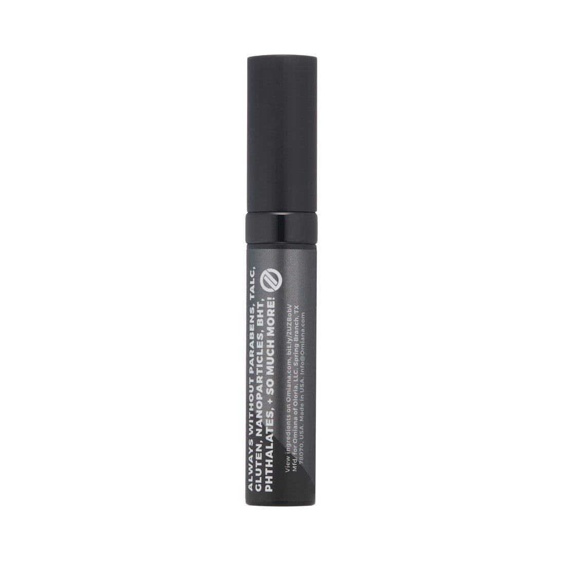 Omiana Natural Cosmetics Mascara Vegan Black Lengthening Mascara - No Mica, Titanium Dioxide, & More!